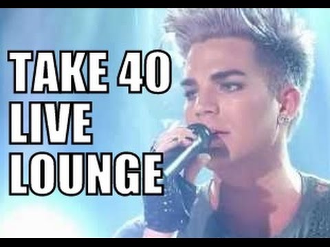 Adam Lambert At The Take 40 Live Lounge