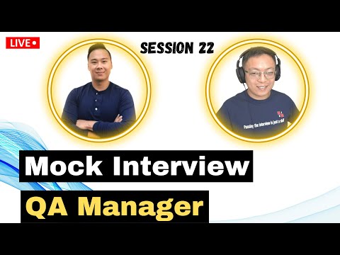 Mock Interview for a QA Manager Position & Resume Review