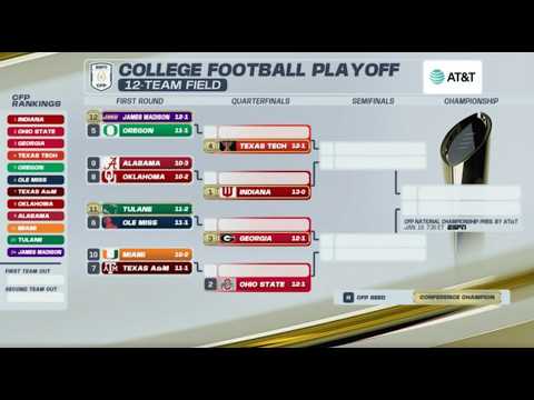 THE 12-TEAM CFP BRACKET IS SET ‼️ + REACTIONS & ANALYSIS 😱 | ESPN College Football