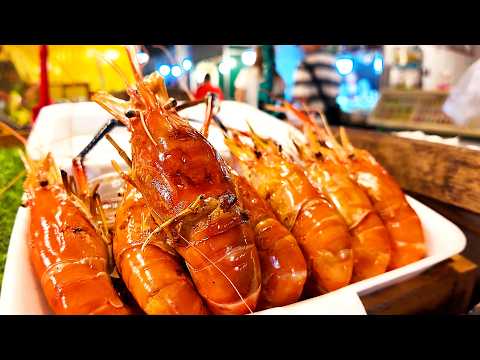BEST THAI STREET FOOD Compilation 2025 | Night Market in Bangkok Thailand