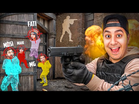 یک چیتر در مقابل چهارتا نوب!😂😎