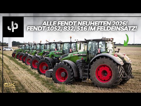 Neuer Fendt 1052 und 832 im Feldeinsatz! || JP Agrar