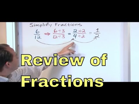 02 - Review of Fractions in Algebra