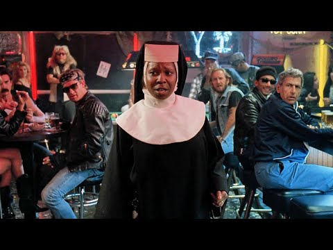 修女半夜逛酒吧，突破自身局限才能重获新生，无法模仿的喜剧经典，12万人打出8.2高分，19分钟看完1992年乌比·戈德堡喜剧电影《修女也疯狂》