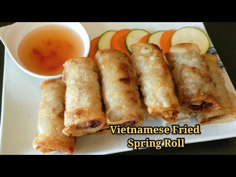 Vietnamese Fried Spring Roll 越式炸春卷