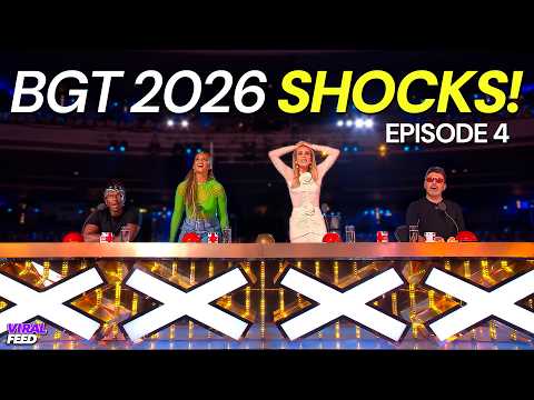 STUNNING Golden Buzzer and Next Level Auditions Blow the Judges Away on BGT 2026 Episode 4!