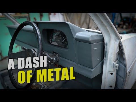 Custom Metal Dash Build // MK1 Caddy Project