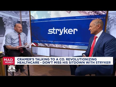 Stryker CEO Kevin Lobo on Mad Money with Jim Cramer