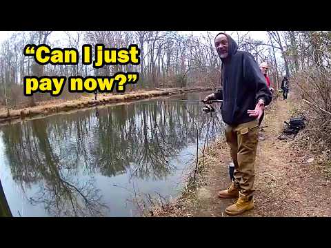 The Best Game Warden We've Seen - Maryland Fishing Violation