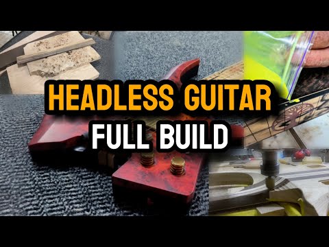 Building an Electric Guitar from Scratch ( Full Process )