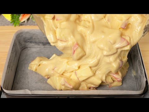 Ein Apfelkuchen, der in Ihrem Mund schmilzt! Jeder sucht nach diesem Rezept! Einfach und lecker