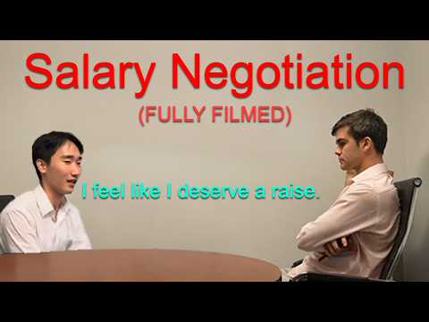 i filmed my ENTIRE salary negotiation with my boss