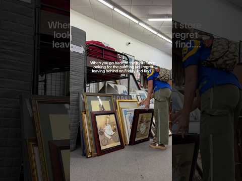 thrift regret is real but the comeback was INSANE #thrifting #thriftfinds #haul