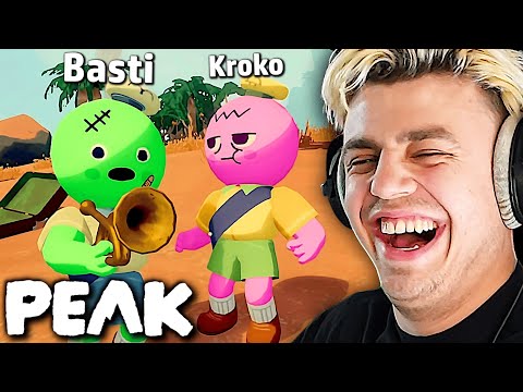 Papaplatte spielt PEAK mit BastiGHG & Krokoboss - Part 1