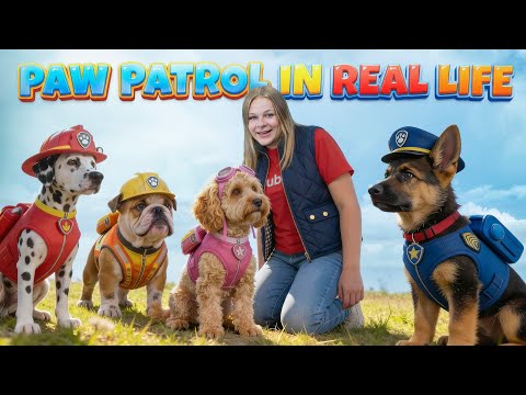 Assistant Presents What PAW Patrol Looks like In REAL LIFE! 🐶