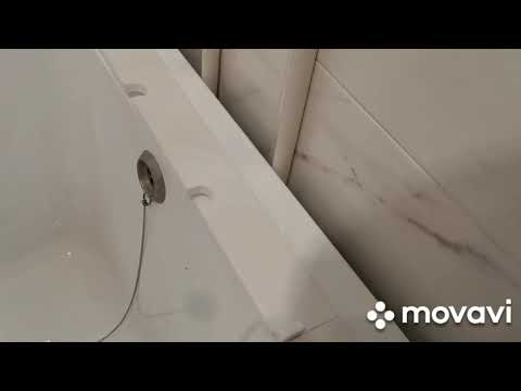 Acrylic border for bathroom.