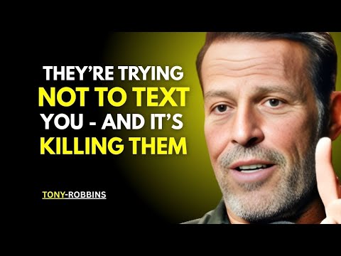 "THIS MEANS THE AVOIDANT IS FIGHTING THE URGE TO CONTACT YOU" || TONY ROBBINS ||