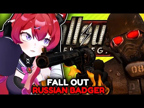 FALLOUT: NEW VEGAS IS INSANE! | Russian Badger Reaction