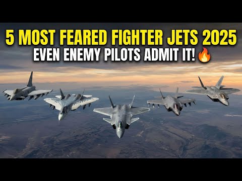 The 5 Fighter Jets Pilots FEAR Most in 2025 (You’ll Be Shocked #1)