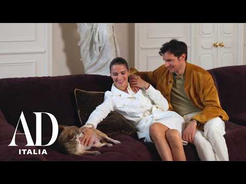 Gabrielle Caunesil e Riccardo Pozzoli aprono le porte della loro casa di famiglia sul Lago Maggiore