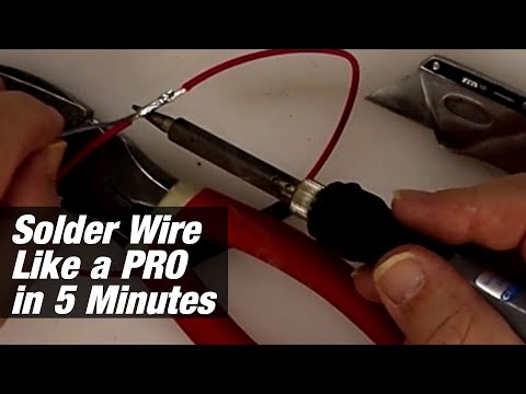 How to Solder Wire Together Like a PRO in 5 Minutes!