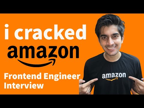I joined Amazon as a Frontend Engineer