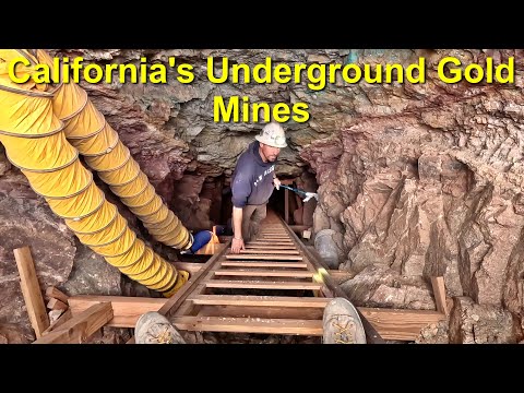 Underground Gold Mines of California