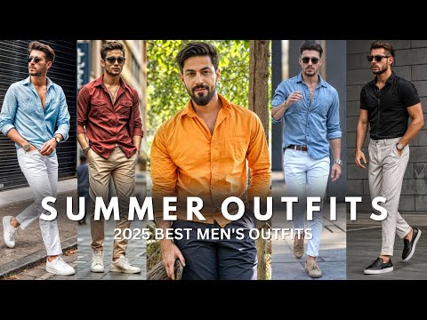 New Summer Outfits For Men 2025 | Casual Outfit Ideas For Men | Best Men's Fashion Ideas