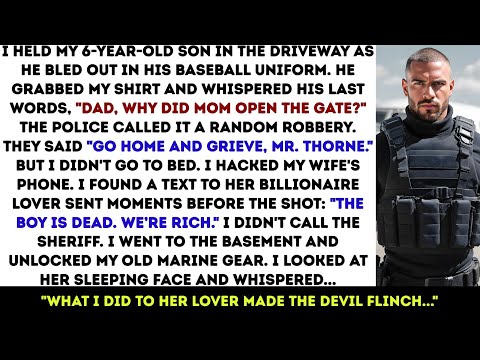 Rich Thugs Shot My Little Son Dead—Her Billionaire Marine Dad Shot Every Thugs In The Head