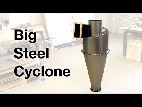 Building a Cyclone (DIY dust collector part 1)