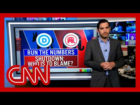 Who's to blame for the government shutdown? CNN's Harry Enten runs the numbers
