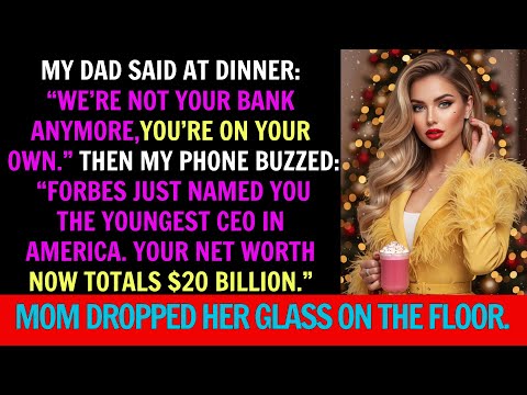 At Dinner, My Dad Said ‘I’m Not Your Bank Anymore.’ — Until Forbes Called Me Tech’s Youngest CEO