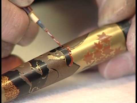 Sailor GENJI MONOGATAR maki-e painting