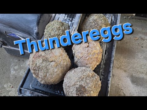 Cutting Larger Thundereggs