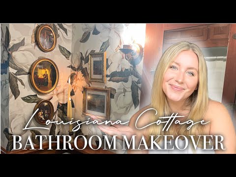 EXTREME cottagecore bathroom makeover: part 2