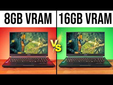Is 8GB VRAM Enough for a Gaming Laptop? (8GB vs 16GB)