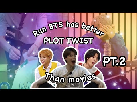 Run BTS has better PLOT TWIST than movies PART 2
