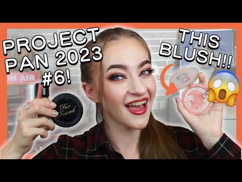 PROJECT PAN 2023 #6!! (we finished an eyeshadow!!)