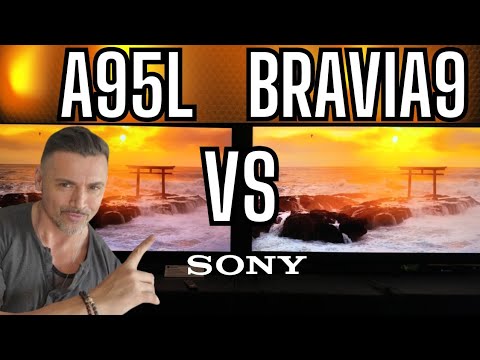 SONY BRAVIA 9 VS A95L QD-OLED! Sibling TV Battle!