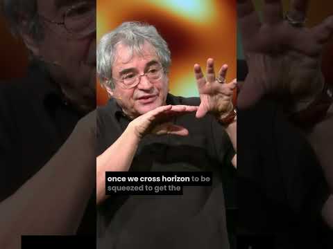Black holes: not the end, but a shortcut to the future. Fall in, skip billions of years. 🤯 #physics