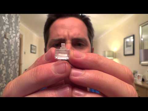 How to tell the difference between CAT5 / CAT6 solid / stranded core RJ45 plugs