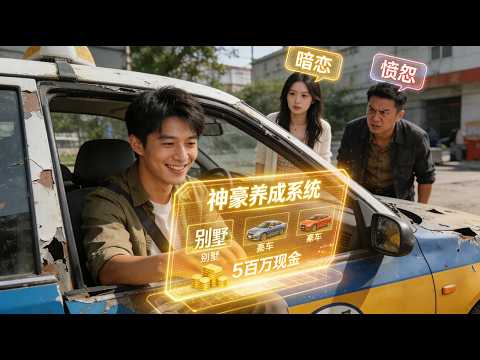 跑出租的窮小伙急需給母親存百萬手術費，突然覺醒神豪養成系統，上來就是一輛保時捷，還獲得了洞察人心的能力，一代神豪即將登場！