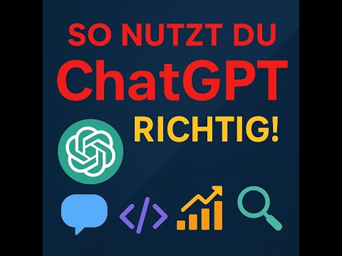 ChatGPT perfekt nutzen – So nutzt du die Tools clever - smarter mit KI arbeiten!