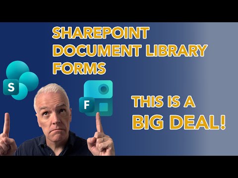 SharePoint document library forms - A big deal!