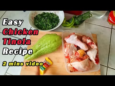 Tinola Easy Quick Tutorial Vlog Bisaya Version Short Video Clip