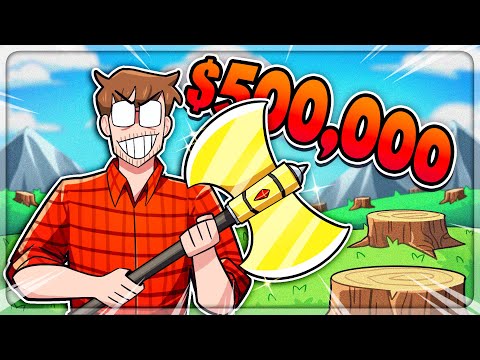 I Made $500,000 Chopping Down THIS FOREST in Lumberjacked