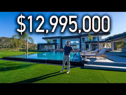 Touring a Malibu Modern Mansion on 50 Acres of Land!