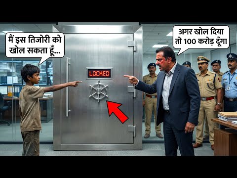 गरीब लड़के ने कहा ‘मैं इस तिजोरी को खोल सकता हूँ सर.... करोड़पति- अगर खोल दिया 100 करोड़ दूंगा | Story