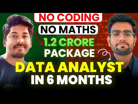0 to 1.2Cr as Data Analyst| Non-Tech to Tech Full Roadmap without Coding | All About Success