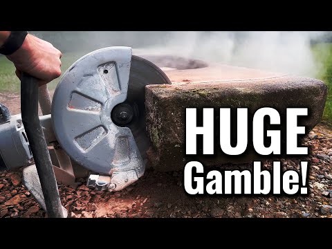 S02 EP19 - Carving a Massive Stone Sink – English Cottage Reno | My Tiny Estate